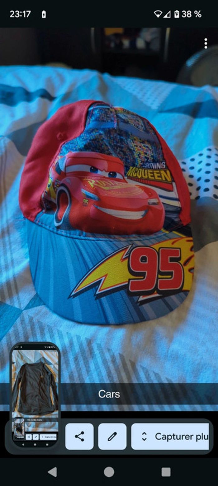 Casquette cars flash McQueen 95