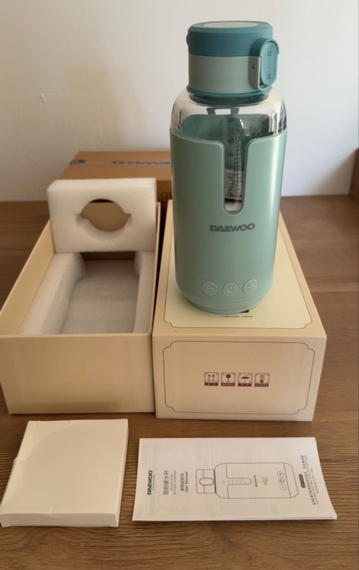 Chauffe biberon portable eau lait neuf emballé jamais utilisé - photo numéro 5