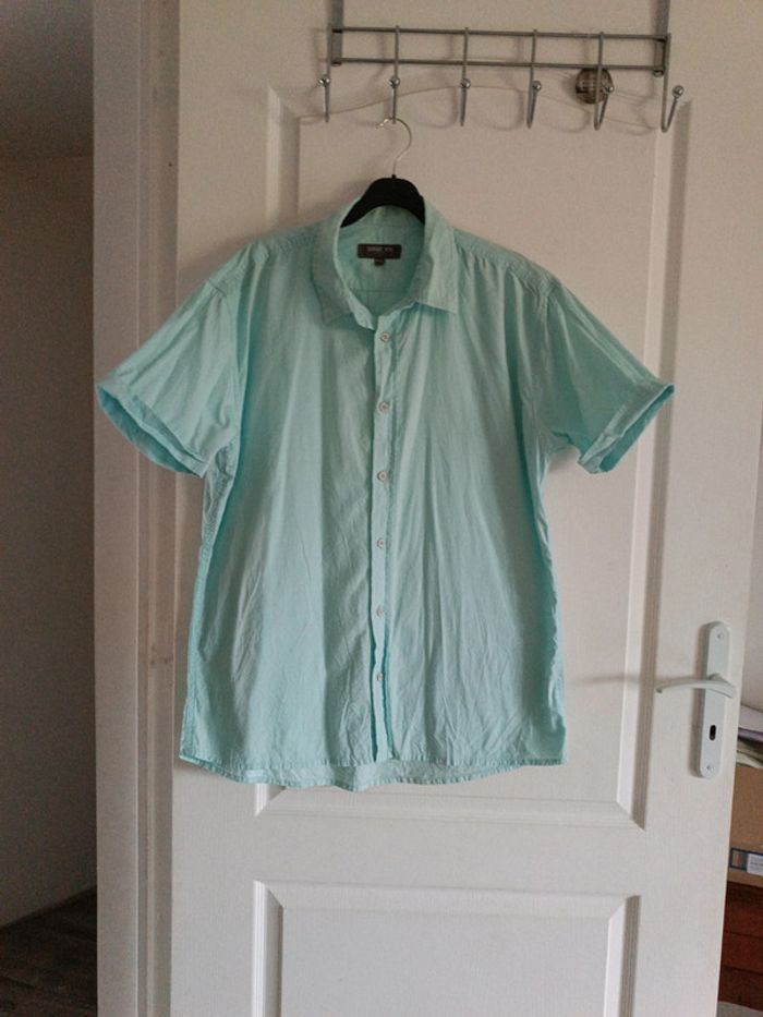 Chemise turquoise Sergio Vitti XXL