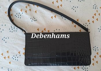 Pochette imitation croco