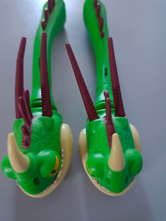 Playmobil Dragons  9458 - Kognedur, Kranedur et leurs dragons Pète et Prout - photo numéro 6