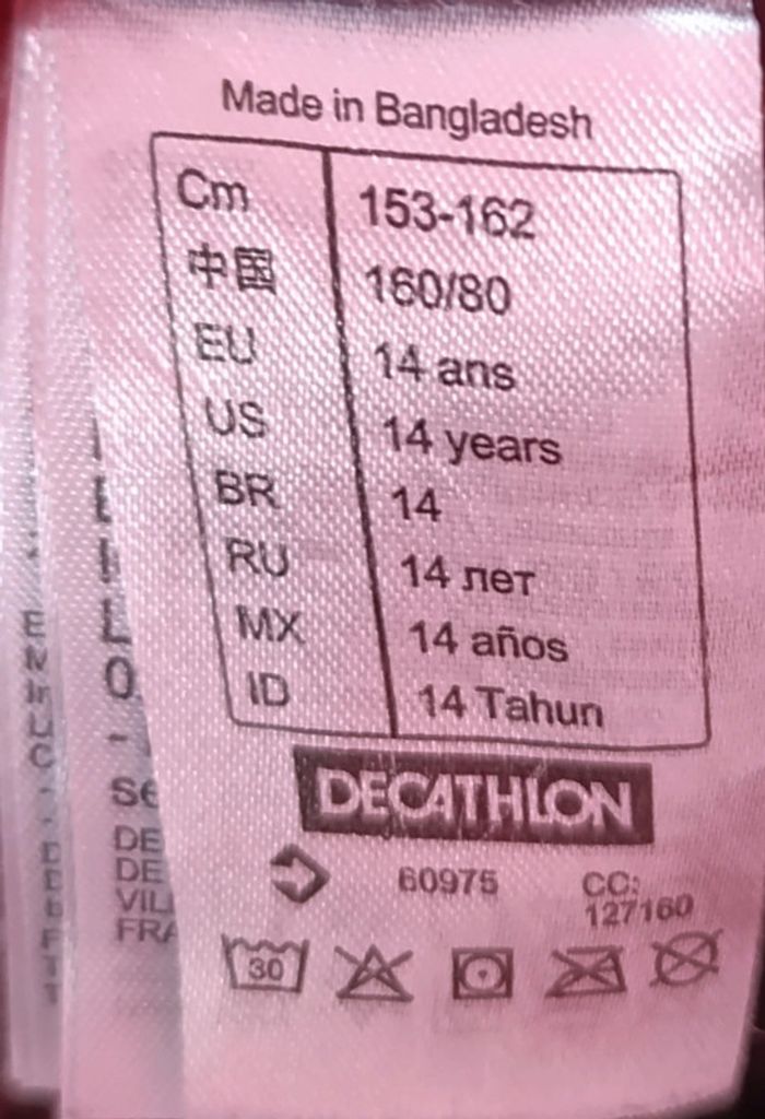 Doudoune réversible noir et verte wedze taille 14 ans - photo numéro 11