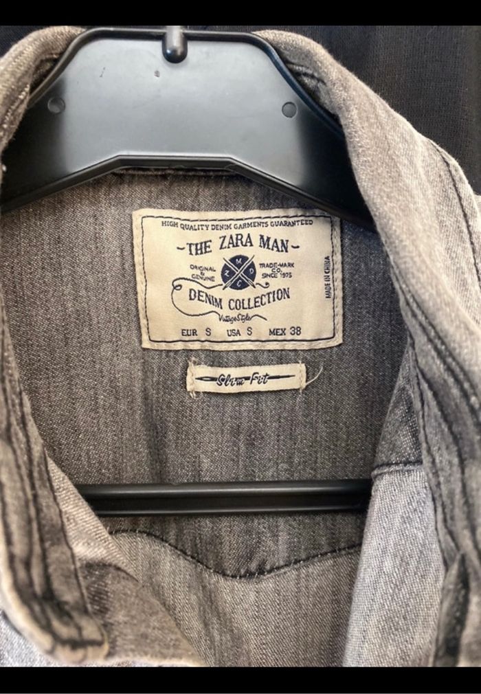 Chemise en jeans Zara - photo numéro 3
