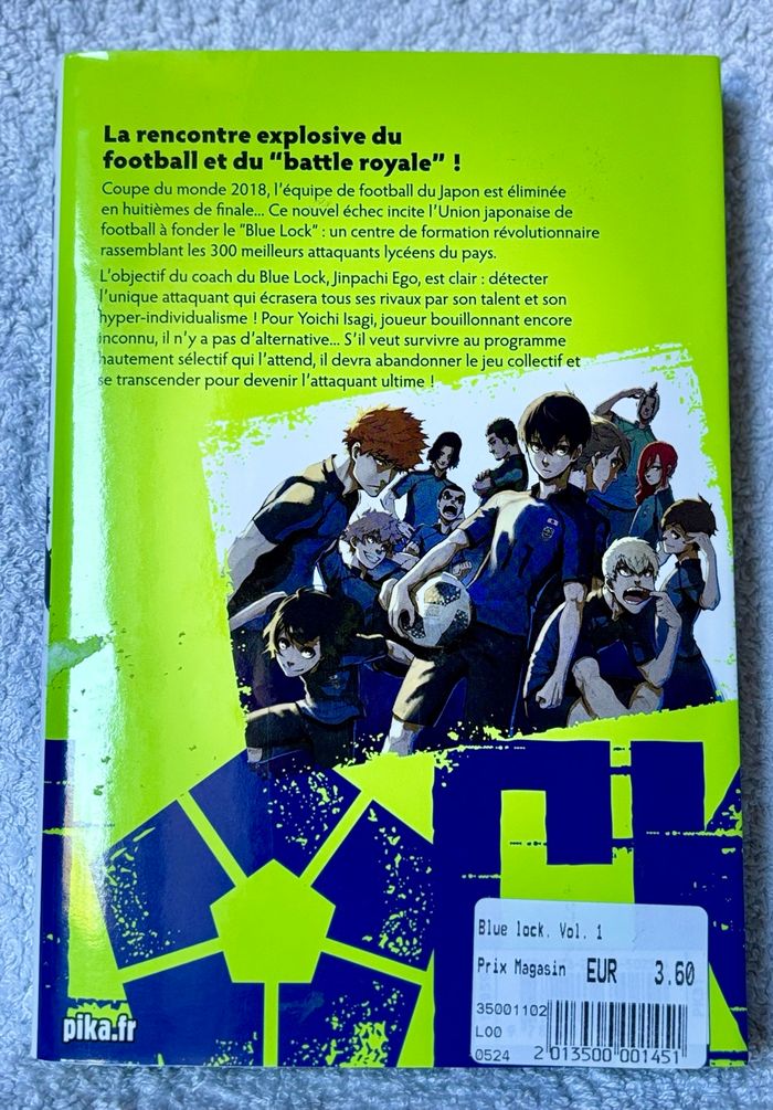 Tome 1 Blue Lock - photo numéro 2