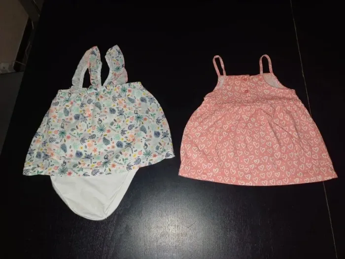Lot robe été 6 mois tex in extenso - photo numéro 2