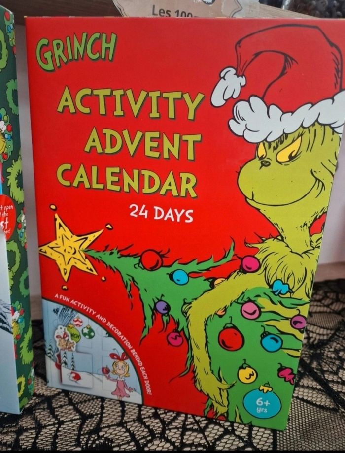 Calendrier de l'avent Grinch