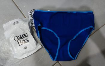 Culotte Organic basics bleu roi bi-color