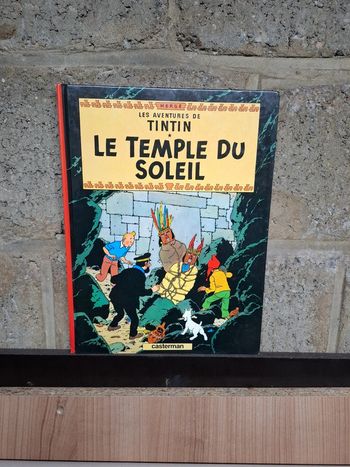 Les aventures de Tintin Le temple du soleil