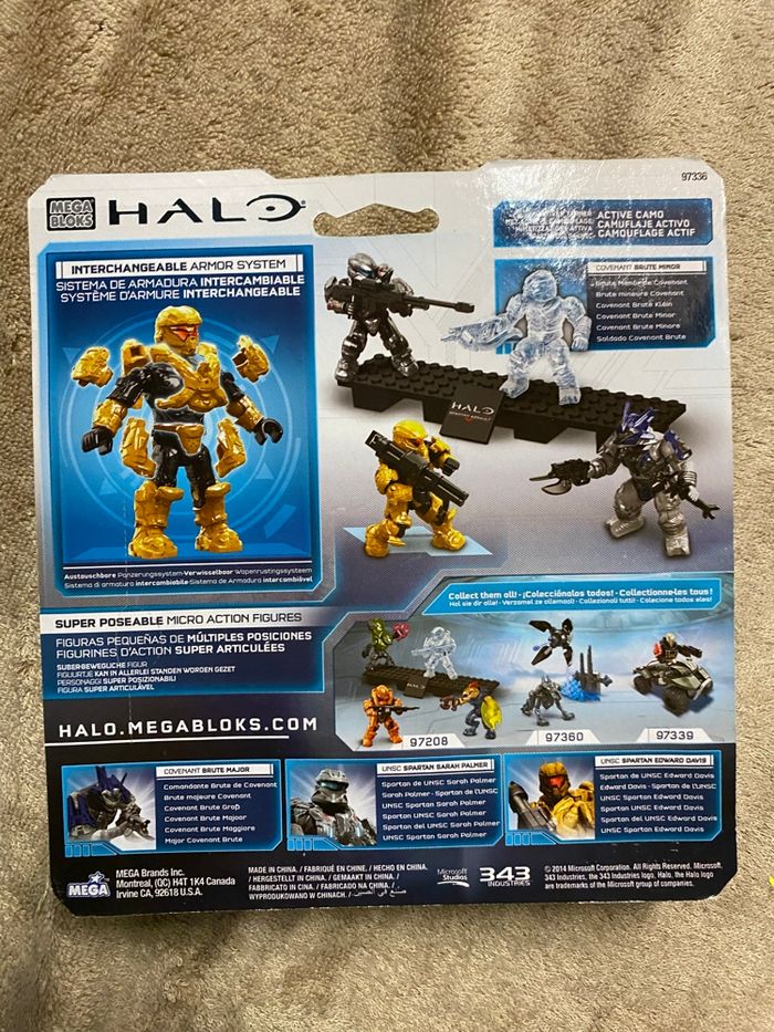Pack d'assaut spartiate Mega Bloks Halo 57 pièces 97336 NEUF - photo numéro 2