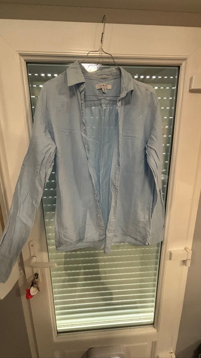 Chemise bleu