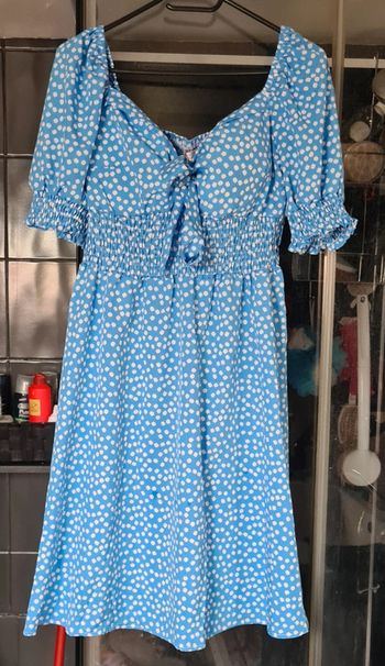 Robe été bleue