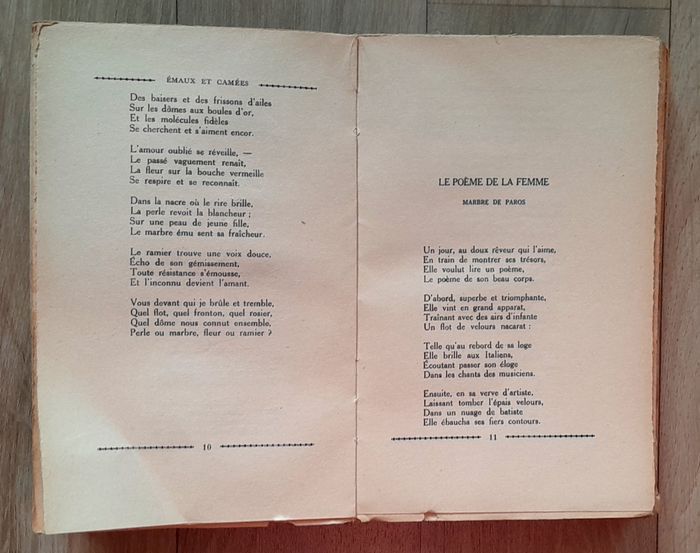 Théophile Gautier - Emaux et Camées poésie - photo numéro 7