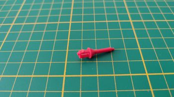 Support roue de secours pièce détachée miniature Burago Bburago Alfa Romeo 2300 Monza 1934 1/18 1/18