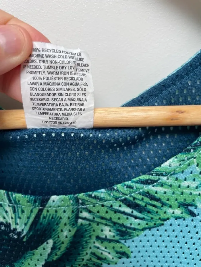 Mesh hawaiian tank top jersey Mens XS - photo numéro 5