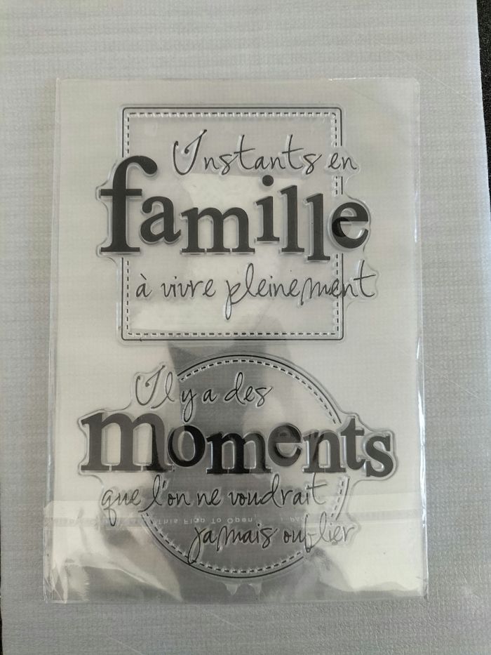 Tampon transparent neuf