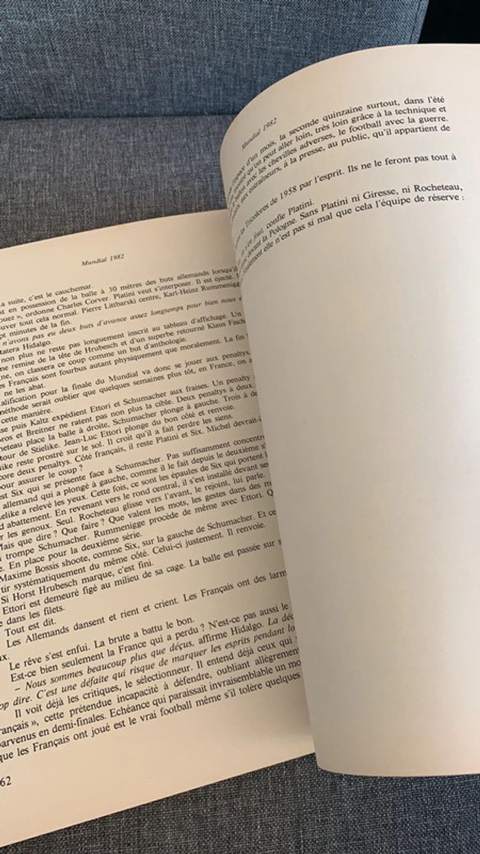 Mondial 82 L’épopée de la France / Livre foot - photo numéro 10