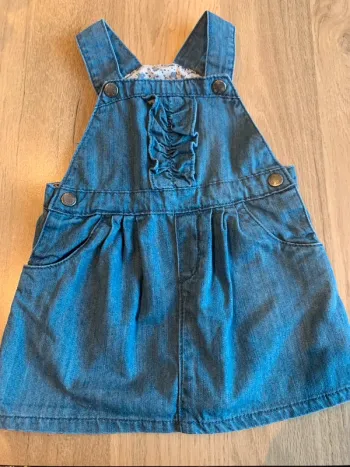 Robe en jean taille 12 mois DPAM