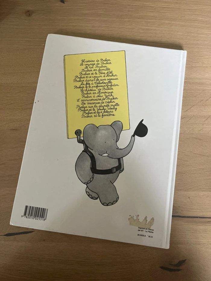 Livre l’anniversaire de Babar - photo numéro 2