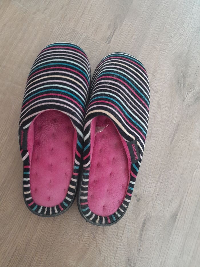 Chaussons Femme Isotoner 37 - photo numéro 2