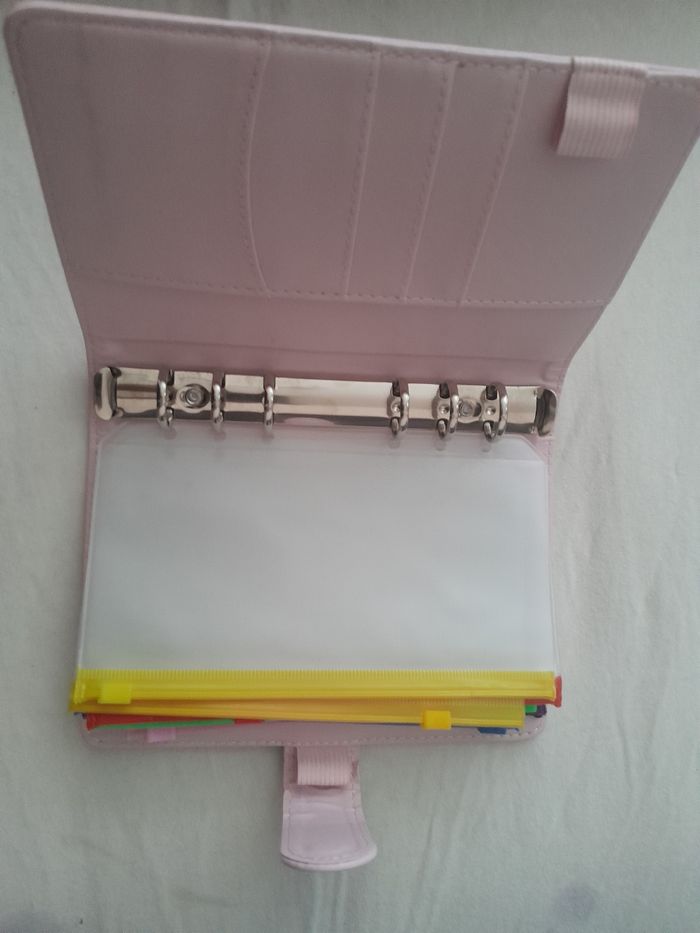 Classeur budget a6 rose - photo numéro 2