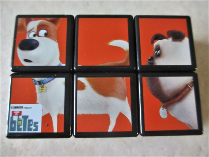Lot de 2 mini rubik’s cubes « Comme des bêtes » - photo numéro 4