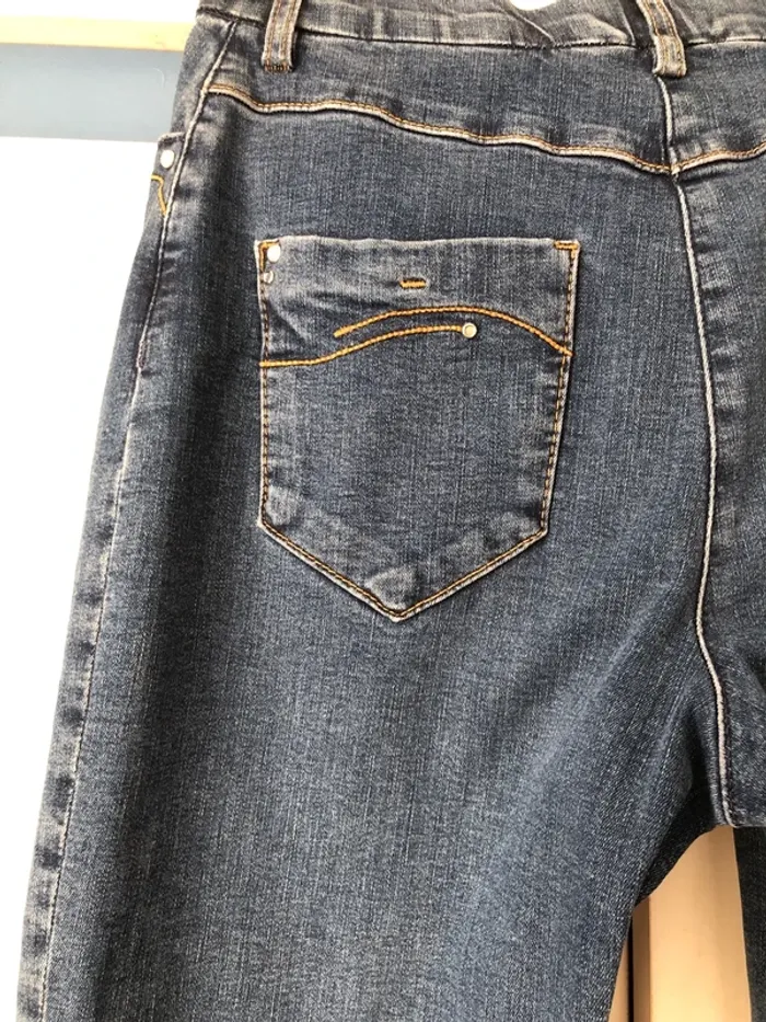 Pantalon jeans Christine Laure T 38 - photo numéro 2