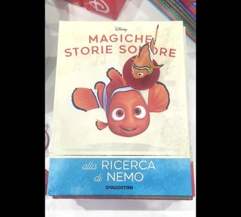 Nemo Magiche storie sonore deagostini Audioconte magique Disney Altaya italien audio conte