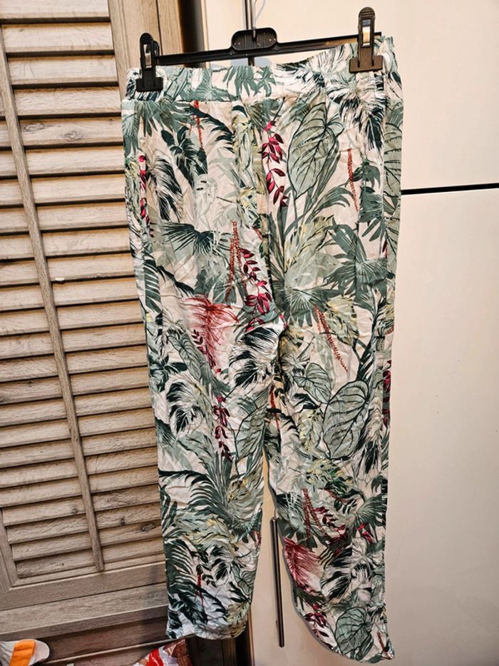 Pantalon léger Pimkie multicolor taille S - photo numéro 4