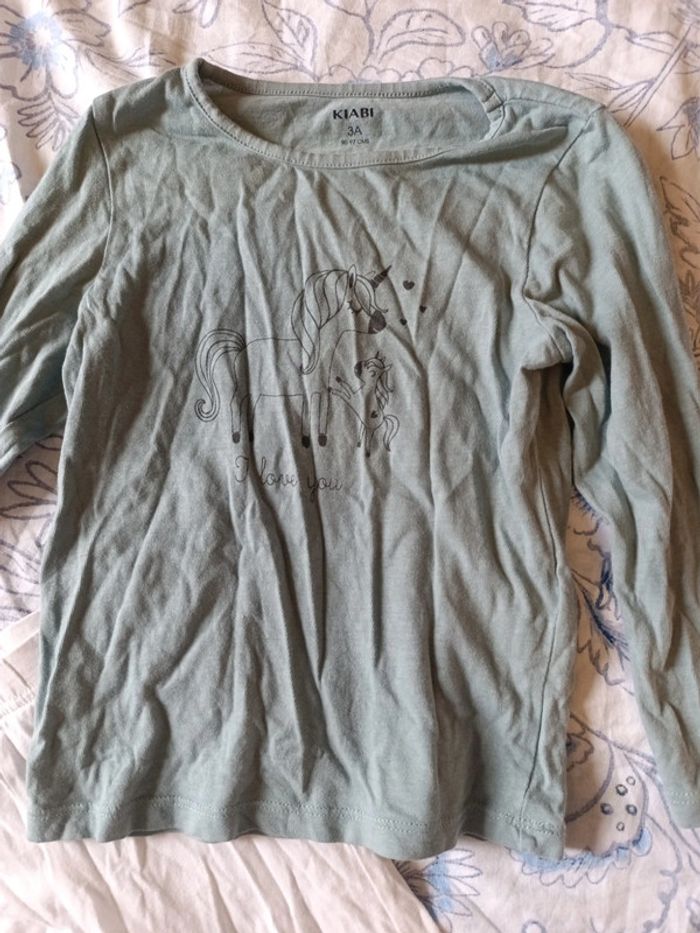 Pyjama taille 3 ans licorne - photo numéro 3