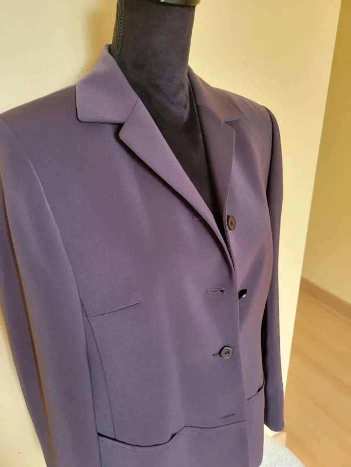Veste blazer tailleur Violine - photo numéro 2