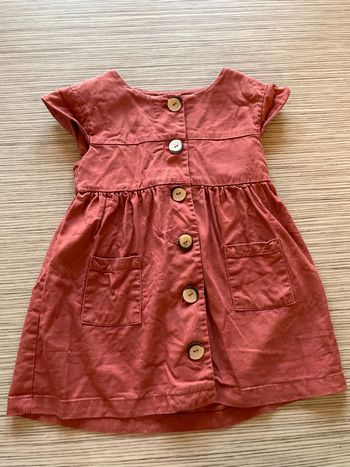 Robe Kiabi 24 mois terracotta