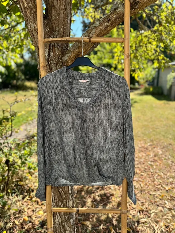 Haut cache cœur || camaïeu || taille 44