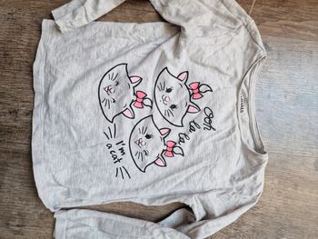 Tee shirt manche longue disney marie