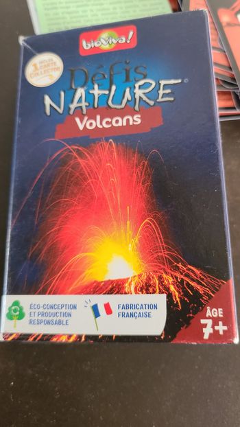 Bioviva - Défis Nature - Volcans - Jeu de bataille