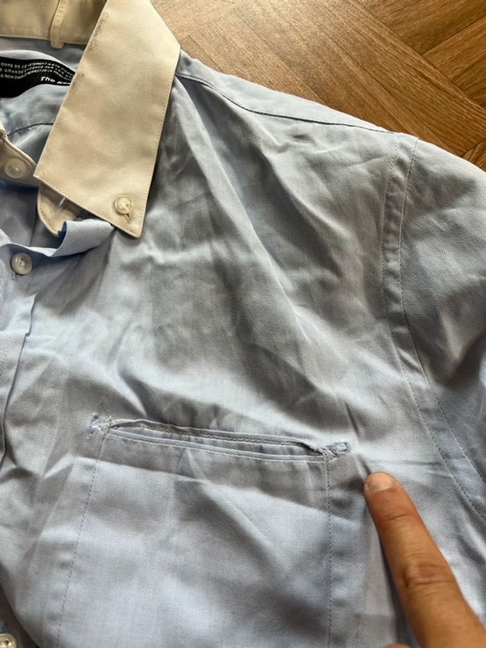 Chemise manches longues bleu The Kooples - photo numéro 6