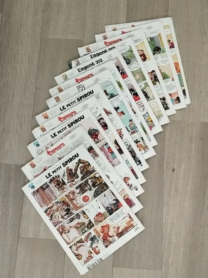 Lot de 12 magazines SPIROU année 2010 L005 - photo numéro 7
