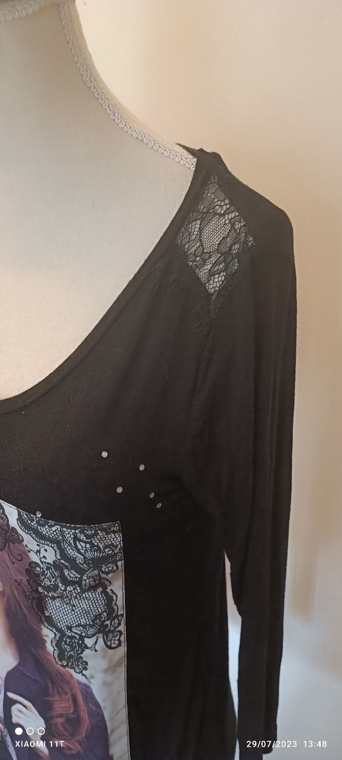 T-shirt fille taille 14/16 ans - photo numéro 3