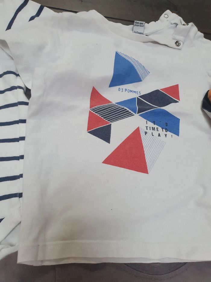T shirt maillot garçon 24 mois - photo numéro 4