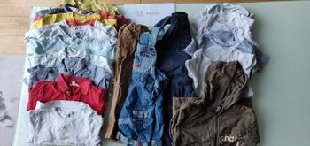 Lot de vêtements 18mois
