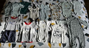 Lot de vêtements neufs printemps été bébé garçon 0 à 3 mois