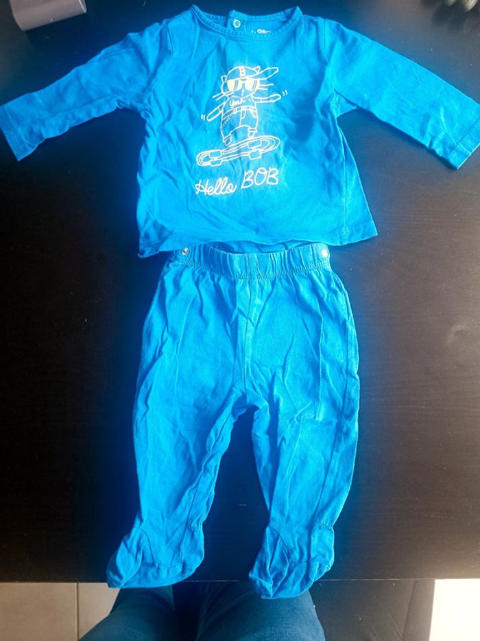 Pyjama léger 2 pièces 9 mois