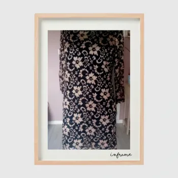 Issue robe imprimé taille unique