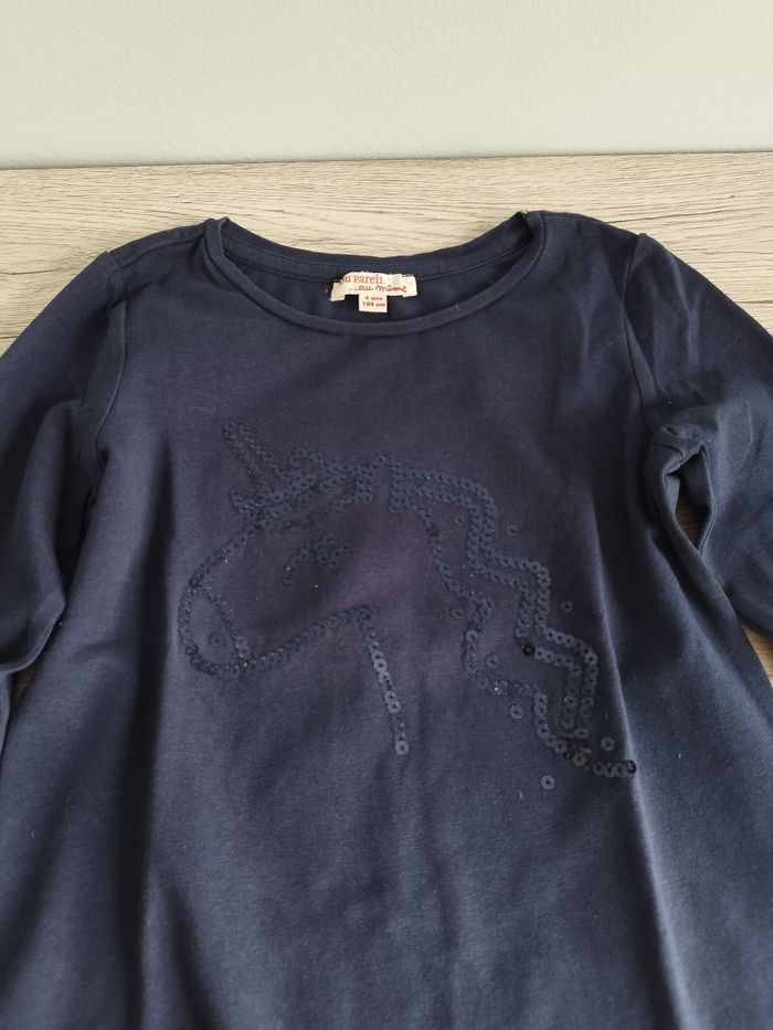 Tee-shirt manches longues fille 4 ans - photo numéro 2