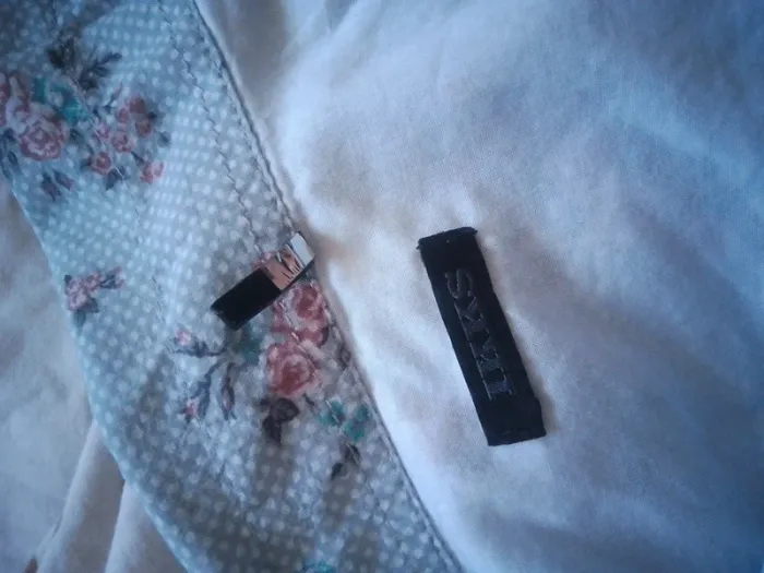 Tunique Chemise coton et fleur IKKS XS - photo numéro 8