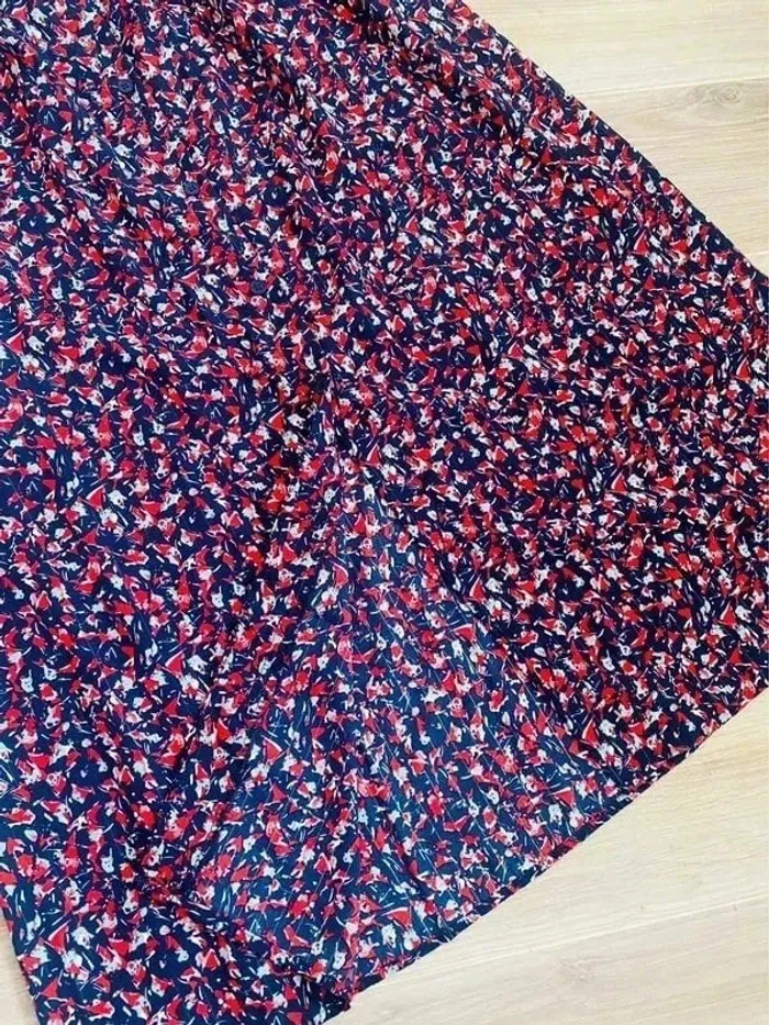 Robe longue femme base marine à boutons t38/40 - photo numéro 3