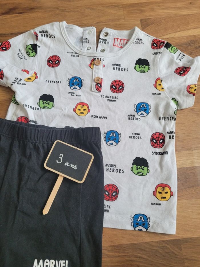 Pyjama été neuf 3 ans marvel