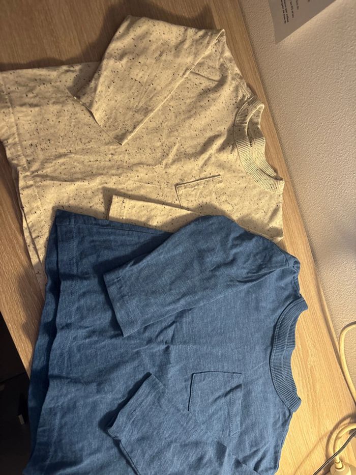 Lot de 2 teeshirts manches longues 92 cm