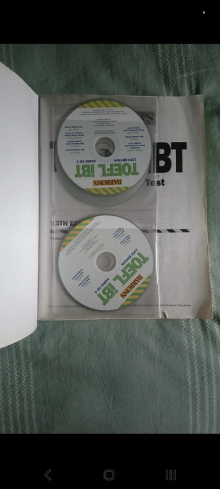 Livre préparation TOEFL iBT Barron's - photo numéro 3