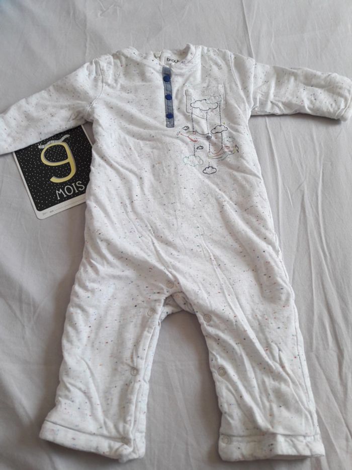 Combinaison Brioche 9m neuve