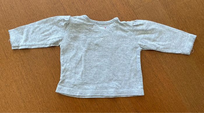 T-shirt à manches longues bébé fille 3 mis - photo numéro 2